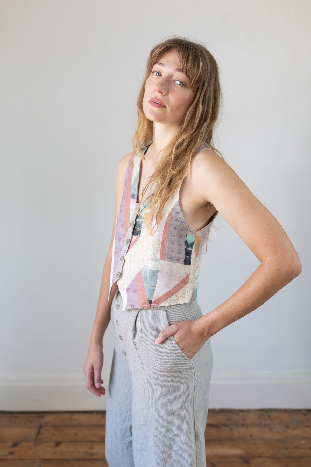 Waistcoat 03 Collage Print
