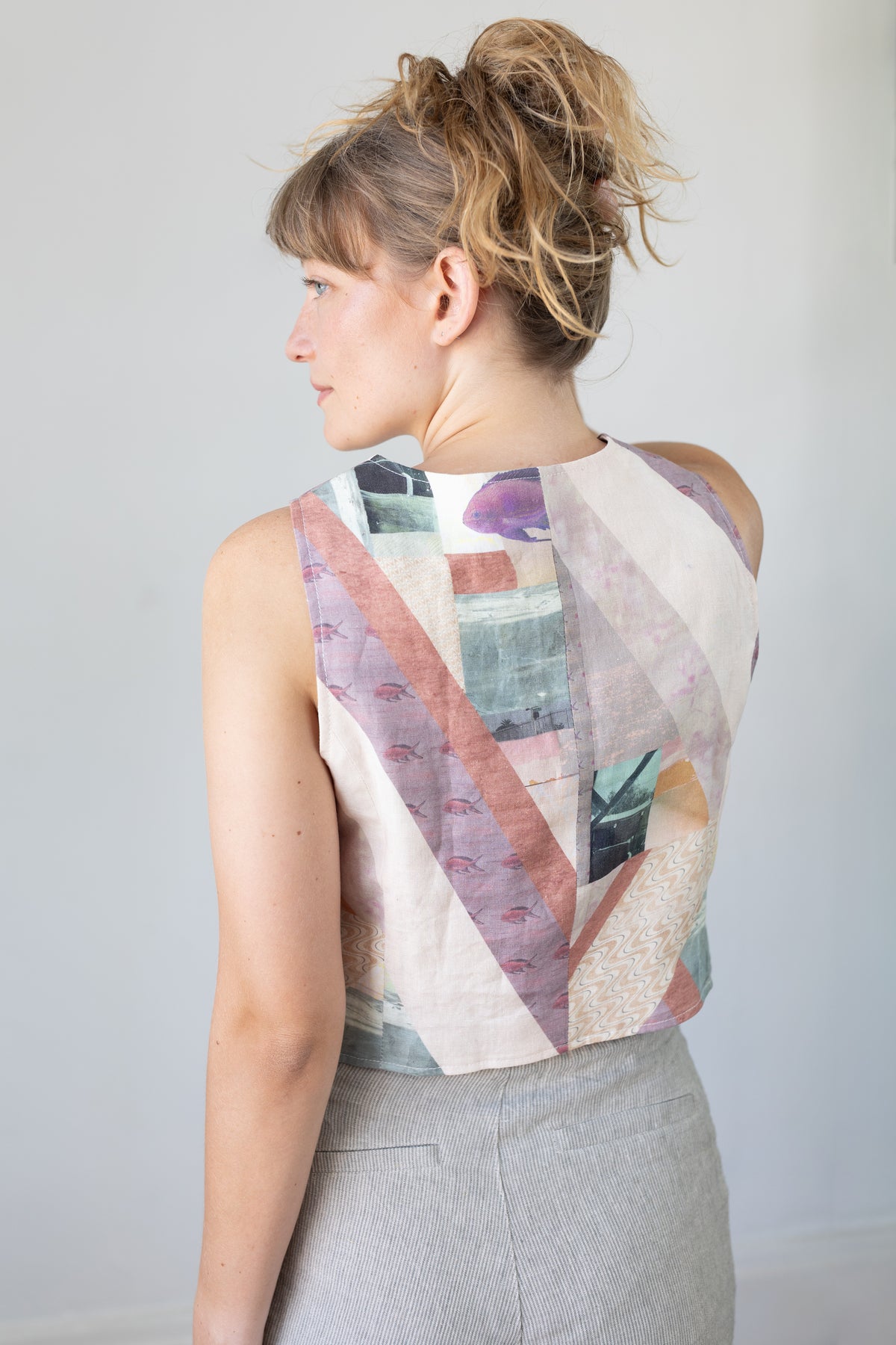 Waistcoat 03 Collage Print