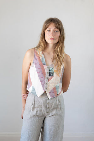 Waistcoat 03 Collage Print