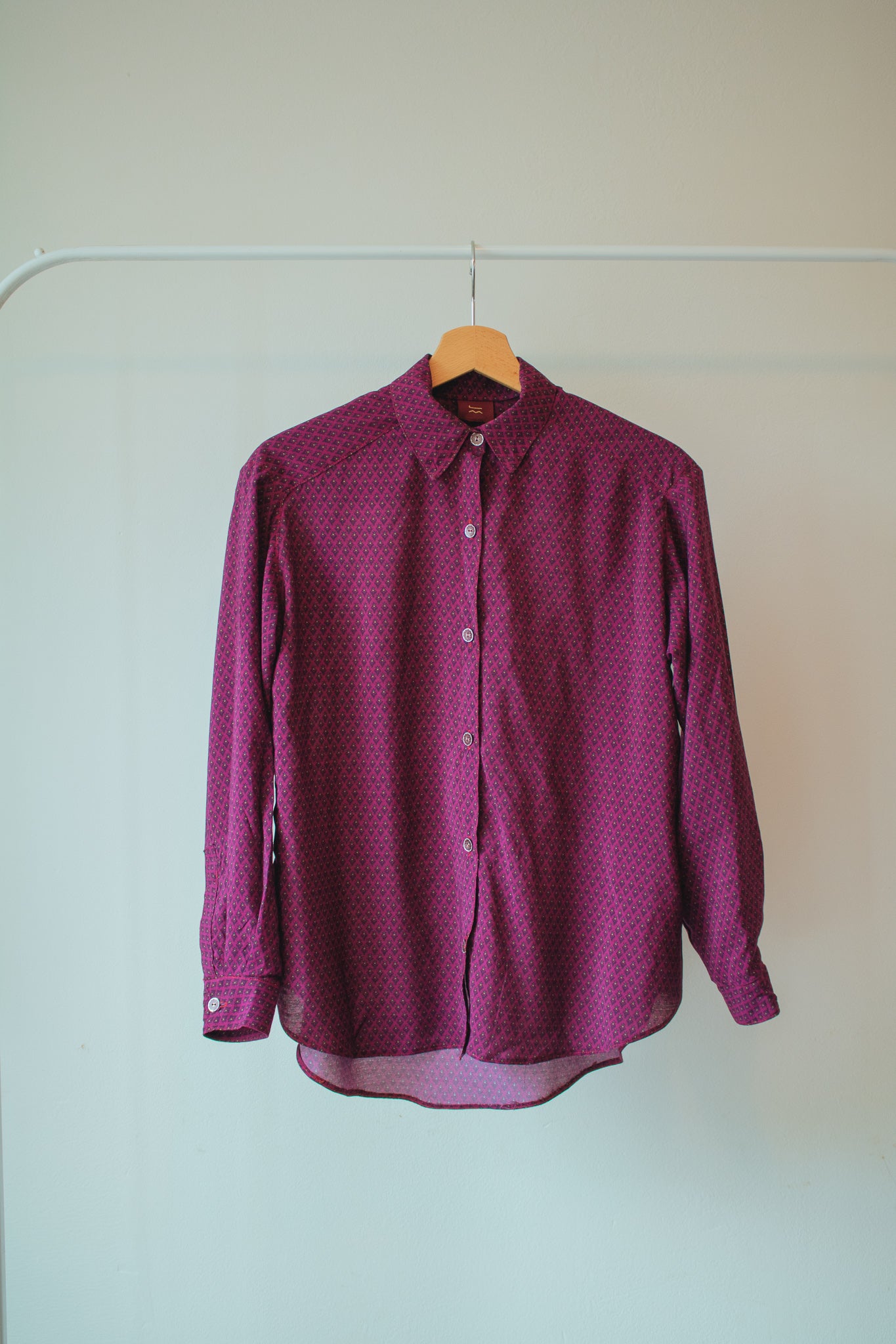 Burgundy Diamond Shirt 01